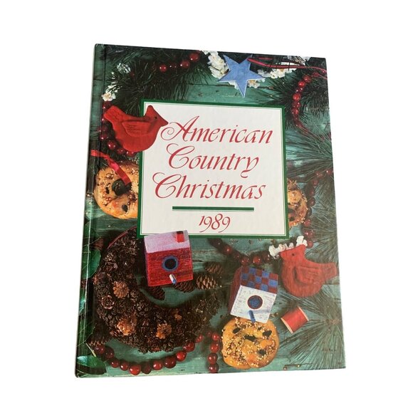 American Country Christmas 1989 Book  Holiday Handiwork Recipes & Traditions  Ox - Picture 1 of 5